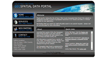 Tablet Screenshot of geodataportal.net